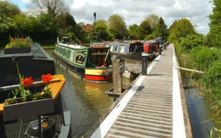 Moorings at Devizes marina