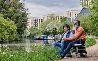 Fishing with friends