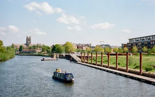 River Severn approaching Diglis