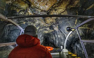 Inside Standedge Tunnel