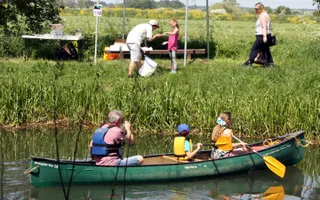 Activities at Pocklington Canal Heritage Open Day 20th May 2018