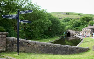 Standedge Tunnel and Watersedge Cafe
