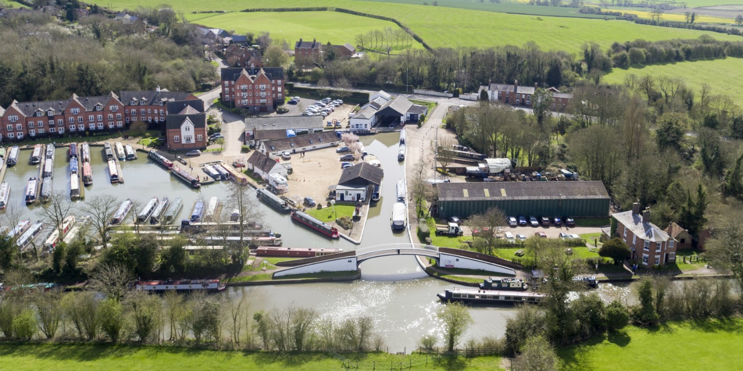 Braunston from the air