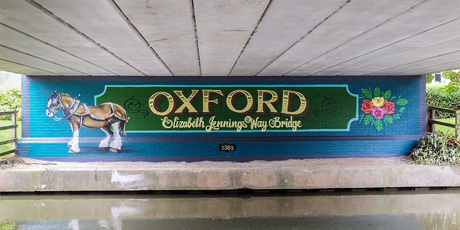Oxford Canal murals project, Living Waterways Awards