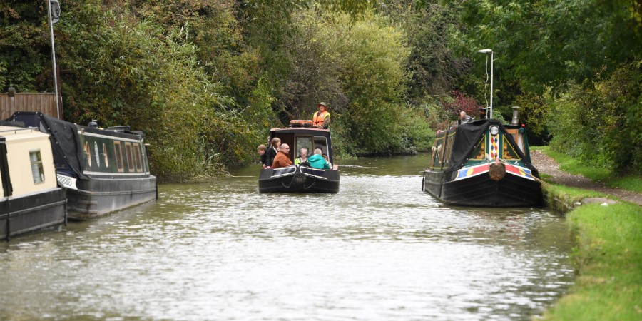 Boat trip on the Oxford Canal (Credit Jane Russell)