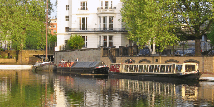 Boats at Little Venice