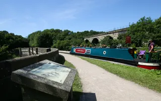 Marple Aqueduct on the Peak Forest Canal